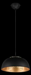 Trio R30811932 závěsné svítidlo Punch 1x40W | E27 - nastavitelná výška, černá
