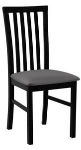 Židle k jídelnímu stolu FRATONIA 1 - černá / tmavá šedá