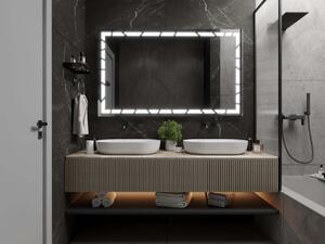 Zrcadlo do koupelny s LED osvětlením M21 premium