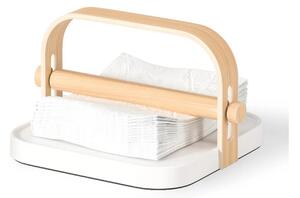 Drk na paprov ubrousky Bellwood White Natural Umbra