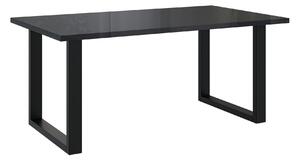 Jídelní stůl EMIL 1 - lesklý černý