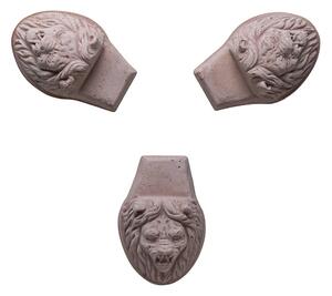 Nožky pod květináč Lion Head Rosa - set 3 ks Bergs Potter