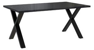 Jídelní stůl EMIL 2 - lesklý černý