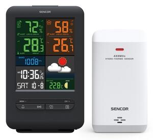 Sencor - Meteostanice s barevným LCD displejem 5V/1xCR2032
