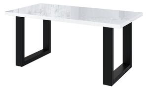 Konferenční stolek EMIL 1 - lesklý bílý