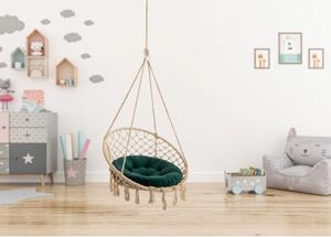 Polštář na houpačku STORK HOUSE zelený, malý