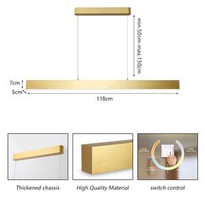 Brilagi - LED Lustr na lanku SLEEKLINE LED/40W/230V 3000/4500/6000K zlatá