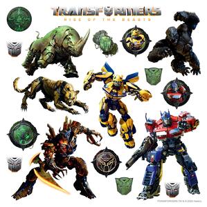 Dětská samolepka na zeď Transformers | 30 x 30 cm | DDKS3919