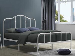 Jednolůžková postel TAIRA - 120x200, bílá