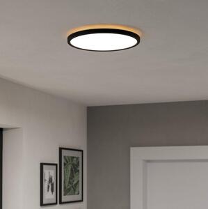 Eglo 901438-LED Koupelnové stropní svítidlo ROVITO 13,9W/230V pr.30cm IP44 černá