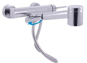 Dřezová baterie RAV SLEZÁK Seina s vytahovací sprškou 100 mm chrom SE903.0