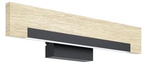 Eglo 901738-LED Nástěnné svítidlo CAMACHO LED/9,6W/230V 3000K černá/béžová