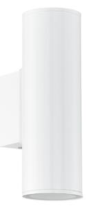 EGLO Venkovní moderní nástěnné LED světlo RIGA, bílé, 20cm 94101
