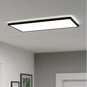 Eglo 901445-LED Koupelnové stropní svítidlo ROVITO 17,2W/230V 30x57cm IP44 černá