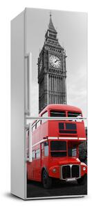 Tapeta nálepka na ledničku Londýnský autobus FridgeStick-70x190-f-79246105