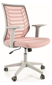 Otočná židle JACIRA - růžová