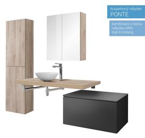 Mereo Ponte, koupelnová skříňka 70 cm Ponte, koupelnová skříňka 70 cm, dub Varianta: Ponte, koupelnová skříňka 70 cm, dub
