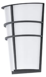 EGLO Venkovní nástěnné LED Světlo BREGANZO, černé 94138