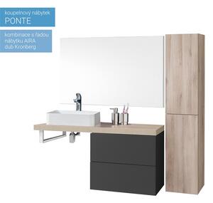 Mereo Ponte, koupelnová skříňka 61 cm Ponte, koupelnová skříňka 61 cm, dub Varianta: Ponte, koupelnová skříňka 61 cm, dub