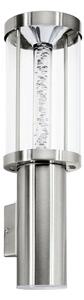 EGLO Venkovní nástěnné LED designové svítidlo TRONO STICK, stříbrné, 35cm 94127