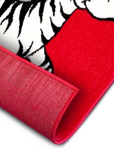 Hanse Home Collection koberce Dětský koberec New Adventures 105304 Red Grey - 80x150 cm