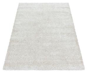 Ayyildiz, Chlupatý kusový koberec Brilliant Shaggy 4200 Natur | Bílá Typ: 280x370 cm