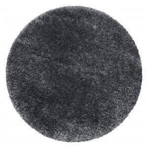 Ayyildiz koberce Kusový koberec Brilliant Shaggy 4200 Grey kruh - 80x80 (průměr) kruh cm