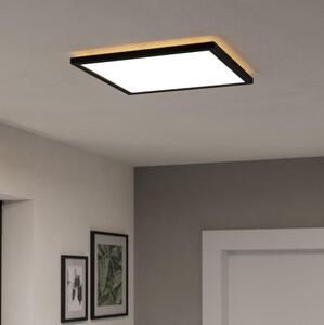 Eglo 901467-LED RGBW St. koupel. svítidlo ROVITO-Z 17,6W/230V 39x39cm IP44 černá