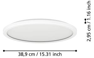 Eglo 901472 -LED RGBW St. koupel. svítidlo ROVITO 18,5W/230V pr.38,9cm IP44 bílá