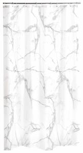 Sprchový závěs MARBRE, 180 x 200 cm, bílá
