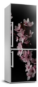 Samolepící nálepka fototapeta Květy višně FridgeStick-70x190-f-80647628