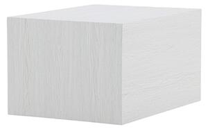 Konferenční stolek York, bílý, 45x40X40