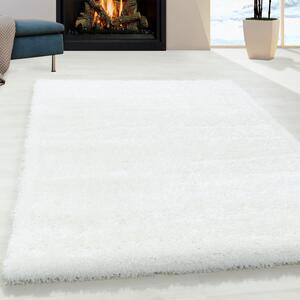 Ayyildiz koberce AKCE: 80x150 cm Kusový koberec Brilliant Shaggy 4200 Snow - 80x150 cm