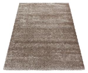 Ayyildiz, Chlupatý kusový koberec Brilliant Shaggy 4200 Taupe | Hnědá Typ: 140x200 cm
