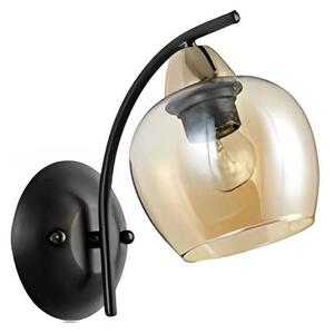 Nástěnná lampa MERRA 1xE27/40W/230V černá/béžová