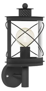 EGLO Venkovní nástěnné svítidlo styl spodní lucerna HILBURN, černé 94842