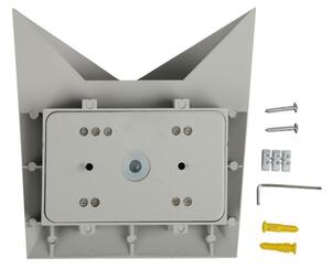 LED Venkovní nástěnné svítidlo LED/5W/230V 4000K IP65 šedá