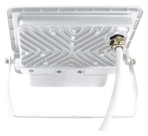 LED Reflektor se senzorem LED/50W/230V 4000K IP65 bílá