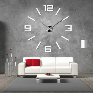 Moderní nalepovací hodiny na zeď z plexiskla – tichý chod I SENTOP X0037