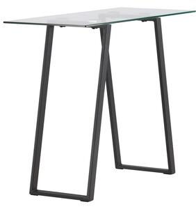 Odkládací stolek Horten, černý, 75x100X40