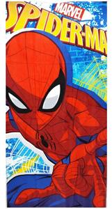 Bavlněná plážová osuška Spiderman - licence MARVEL - 100% bavlna - 70 x 140 cm