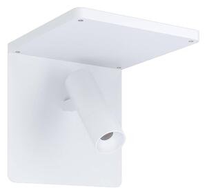 Eglo 67562 - LED Nástěnné svítidlo s policí CIGLIE LED/8,1W/230V bílá