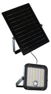 LED Stmívatelný solární reflektor se senzorem LED/10W/3,7V 4000/6000K IP65 + DO