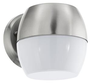 EGLO Venkovní nástěnné LED světlo ONCALA, stříbrné 95982