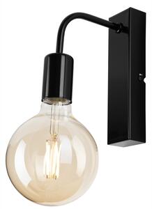 Nástěnné svítidlo ASTRID 1xE27/60W/230V lesklá černá