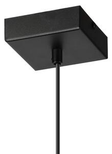 Lustr na lanku ASTRID 1xE27/60W/230V matná černá
