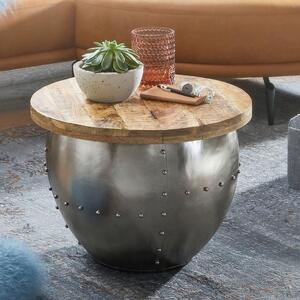 Konferenční stolek Wohnling Stříbrný