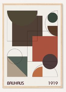Oboustranný plakát Geometrická Kompozice | 30 x 42 cm | DP351449