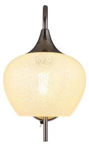 Globo 15548WK - Nástěnná lampa MAXY 1xE27/40W/230V bílá/antracit