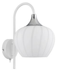 Globo 15548WW - Nástěnná lampa MAXY 1xE27/40W/230V bílá